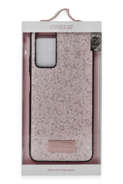 Onegif Xiaomi Redmi Note 12 Pro 4G Bright Simli Kapak - Pembe resmi