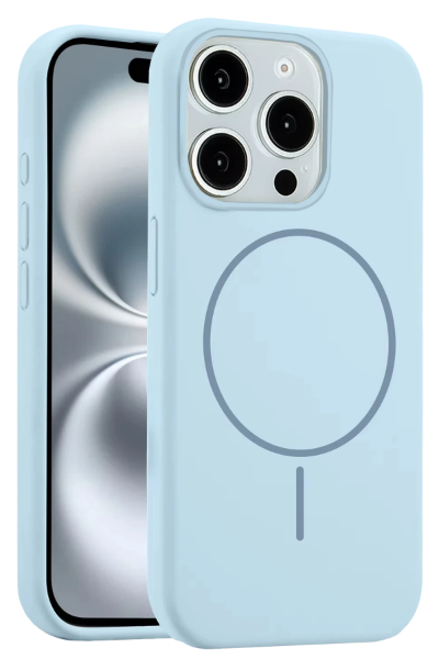Joko iPhone 14 Pro Max Kılıf Jully Magsafe Kapak - Mavi resmi