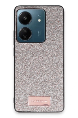 Onegif Xiaomi Redmi 13C Bright Simli Kapak - Gold resmi