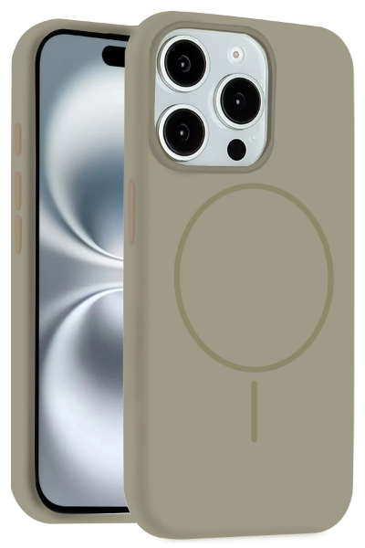Joko iPhone 14 Pro Max Kılıf Jully Magsafe Kapak - Çöl Titanyum resmi