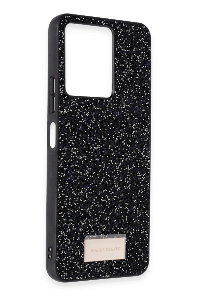 Onegif Xiaomi Redmi 13C Bright Simli Kapak - Pembe resmi