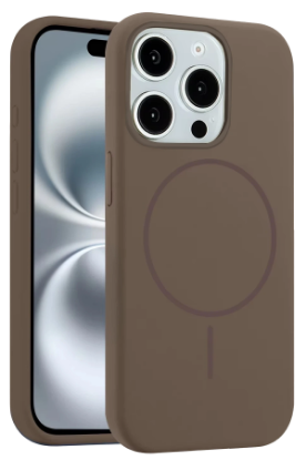 Joko iPhone 14 Pro Max Kılıf Jully Magsafe Kapak - Kahverengi resmi