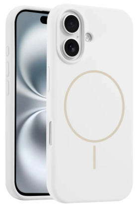 Joko iPhone 16 Kılıf Jully Magsafe Kapak - Beyaz resmi