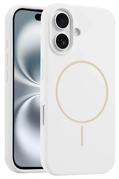 Joko iPhone 16 Kılıf Jully Magsafe Kapak - Beyaz resmi