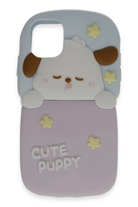 Newface iPhone 12 Kılıf Poky Karakter Silikon Kapak - Desen 9 resmi