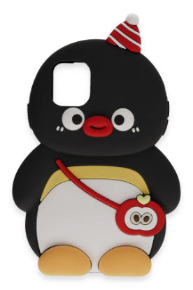 Newface iPhone 12 Kılıf Poky Karakter Silikon Kapak - Desen 12 resmi