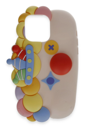 Newface iPhone 15 Kılıf Poky Karakter Silikon Kapak - Desen 7 resmi