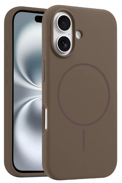 Joko iPhone 16 Plus Kılıf Jully Magsafe Kapak - Kahverengi resmi