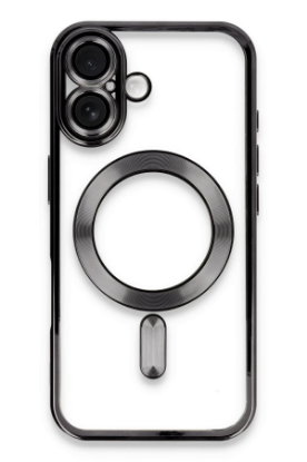 Newface iPhone 16 Kılıf Kross Magneticsafe Kapak - Siyah resmi