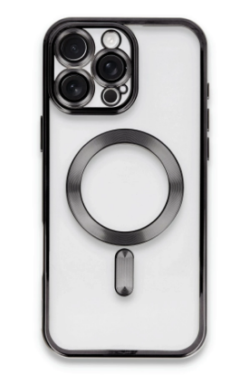 Newface iPhone 16 Pro Kılıf Kross Magneticsafe Kapak - Siyah resmi