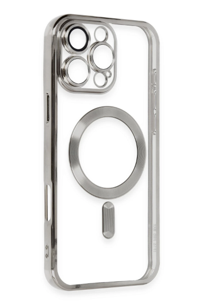 Newface iPhone 16 Pro Kılıf Kross Magneticsafe Kapak - Titan Gri resmi
