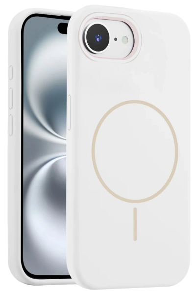 Joko iPhone 16E Kılıf Jully Magsafe Kapak - Beyaz resmi