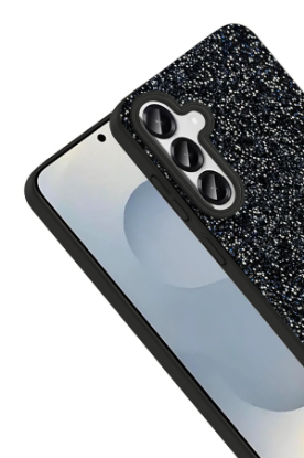 Onegif Samsung Galaxy S25 Plus Bright Simli Kapak - Derin Mor resmi