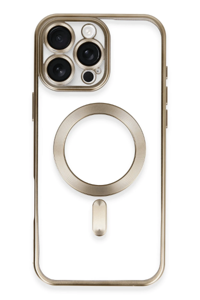 Newface iPhone 16 Pro Max Kılıf Kross Magneticsafe Kapak - Kahverengi resmi