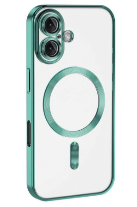 Newface iPhone 16 Kılıf Kross Magneticsafe Kapak - Turkuaz resmi