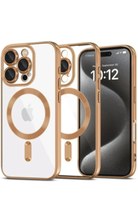 Newface iPhone 16 Pro Max Kılıf Kross Magneticsafe Kapak - Çöl Titanyum resmi