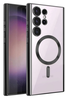 Newface Samsung Galaxy S25 Ultra Kılıf Kross Magneticsafe Kapak - Siyah resmi