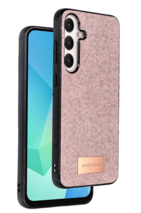 Onegif Samsung Galaxy A36 Bright Simli Kapak - Pembe resmi