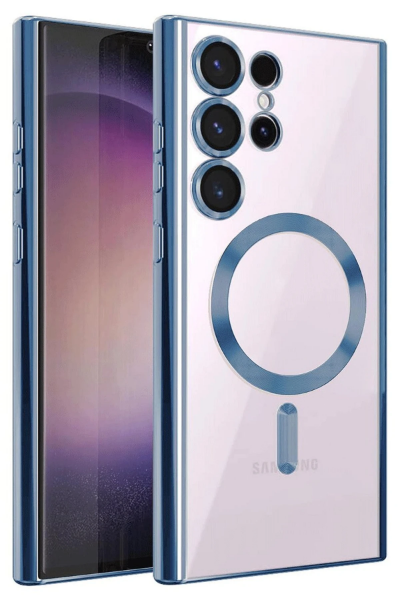 Newface Samsung Galaxy S25 Ultra Kılıf Kross Magneticsafe Kapak - Sierra Blue resmi