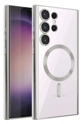 Newface Samsung Galaxy S25 Ultra Kılıf Kross Magneticsafe Kapak - Titan Gri resmi