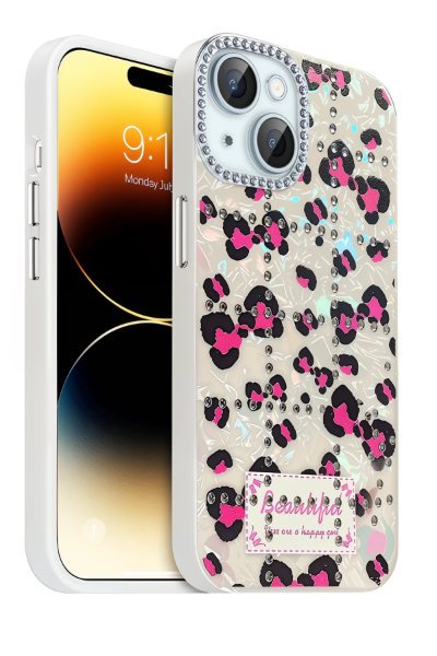 Newface Apple iPhone 14 Deco Desenli Kapak - Desen 3 resmi