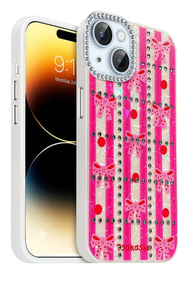 Newface Apple iPhone 14 Deco Desenli Kapak - Desen 4 resmi