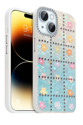 Newface Apple iPhone 14 Deco Desenli Kapak - Desen 5 resmi