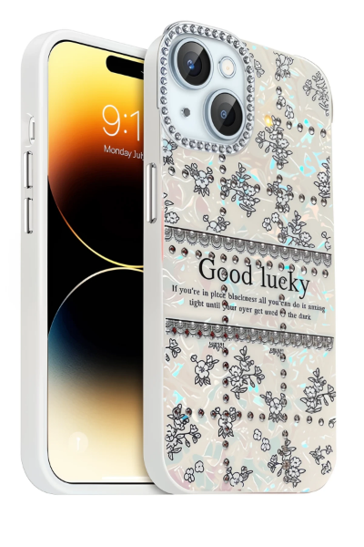 Newface Apple iPhone 14 Deco Desenli Kapak - Desen 7 resmi