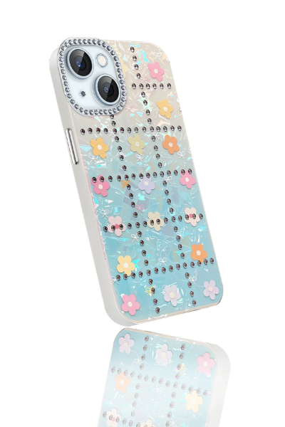 Newface Apple iPhone 14 Deco Desenli Kapak - Desen 7 resmi