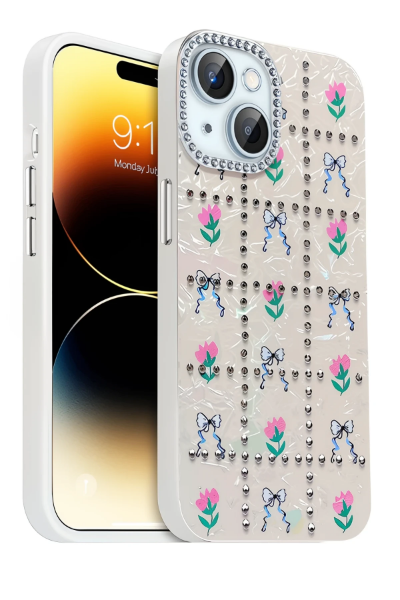 Newface Apple iPhone 14 Deco Desenli Kapak - Desen 9 resmi