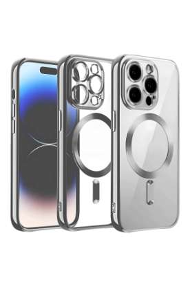 Newface iPhone 12 Pro Kılıf Kross Magneticsafe Kapak - Titan Gri resmi