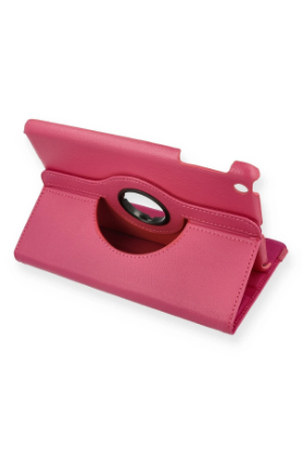 Newface iPad Mini 1 Kılıf 360 Tablet Deri Kılıf - Pembe resmi