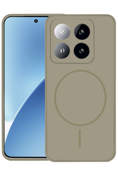Joko Xiaomi Mi 14T Pro Kılıf Jully Magsafe Kapak - Çöl Titanyum resmi
