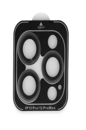 Newface iPhone 15 Pro Max Bind Metal Kamera Lens - Lacivert resmi
