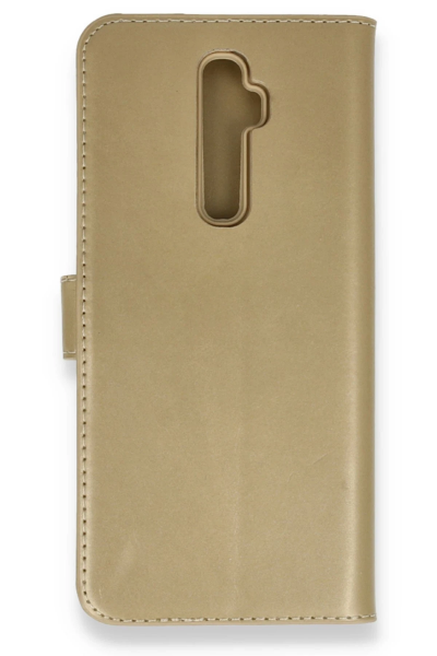 Newface Oppo Reno 2Z Kılıf Trend S Plus Kapaklı Kılıf - Gold resmi