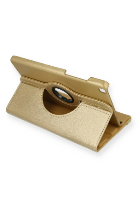 Newface Samsung Galaxy T290 Tab A 8 Kılıf 360 Tablet Deri Kılıf - Gold resmi