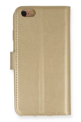 Newface iPhone 6 Kılıf Trend S Plus Kapaklı Kılıf - Gold resmi