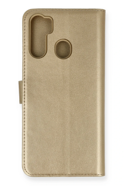 Newface Reeder P13 Blue Max Kılıf Trend S Plus Kapaklı Kılıf - Gold resmi