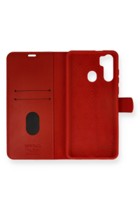 Newface Reeder P13 Blue Max Kılıf Trend S Plus Kapaklı Kılıf - Kırmızı resmi