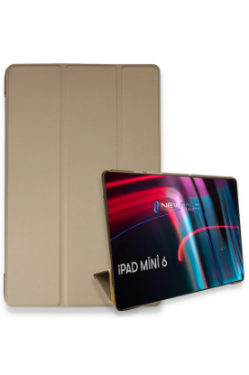 Newface iPad Mini 6 Kılıf Tablet Smart Kılıf - Gold resmi