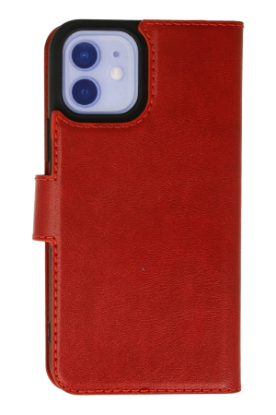 Newface iPhone 12 Kılıf Trend S Plus Kapaklı Kılıf - Kırmızı resmi