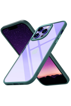 Newface iPhone 14 Pro Max Kılıf Power Silikon - Koyu Yeşil resmi