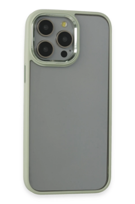 Newface iPhone 14 Pro Max Kılıf Power Silikon - Yeşil resmi