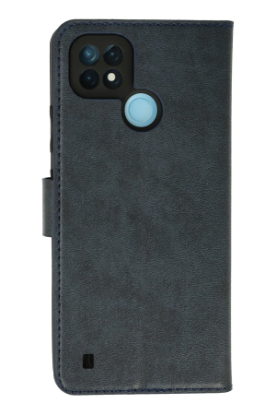 Newface Realme C21 Kılıf Trend S Plus Kapaklı Kılıf - Lacivert resmi