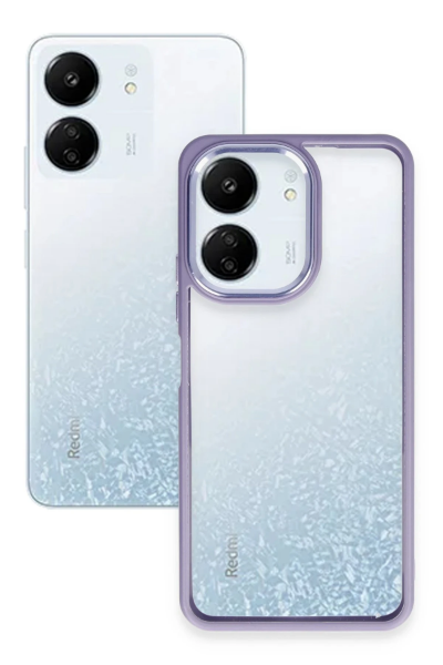 Newface Xiaomi Redmi 13C Kılıf Power Silikon - Sierra Blue resmi