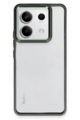 Newface Xiaomi Redmi Note 13 Pro 5G Kılıf Power Silikon - Koyu Yeşil resmi