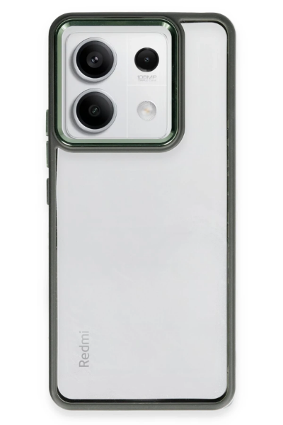 Newface Xiaomi Redmi Note 13 Pro 5G Kılıf Power Silikon - Koyu Yeşil resmi