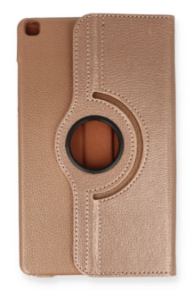 Newface Samsung Galaxy Tab A9 Kılıf 360 Tablet Deri Kılıf - Rose Gold resmi