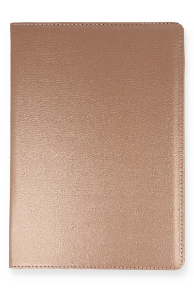 Newface Samsung Galaxy Tab A9 Kılıf 360 Tablet Deri Kılıf - Rose Gold resmi
