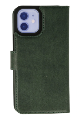 Newface iPhone 12 Kılıf Trend S Plus Kapaklı Kılıf - Yeşil resmi